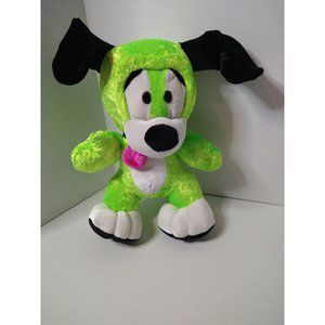 Bright Green Dog Plush Stuffed
